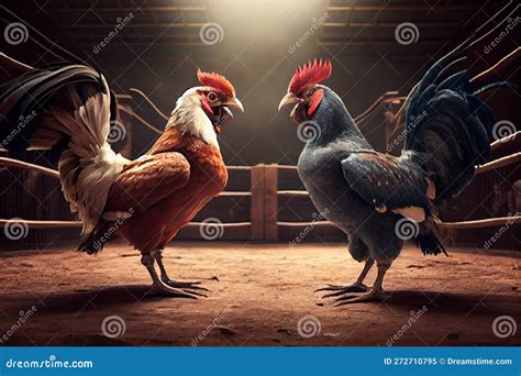 Chicken fight .